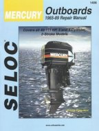Mercury Outboards 3-4 Cyl, 40-115 hp, '65-'89 Manual